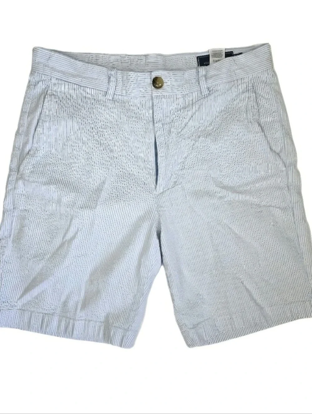 Vineyard Vines Seersucker Pinstripe Breaker Shorts Size 30 Blue/White Preppy
